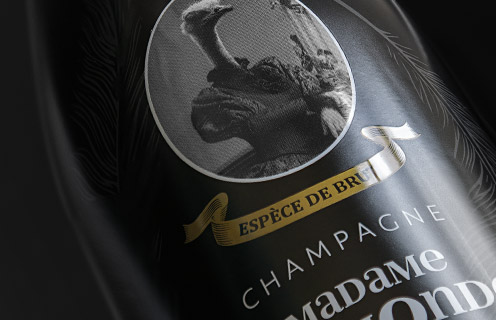 madame raymonde champagne agence kubilai design packaging